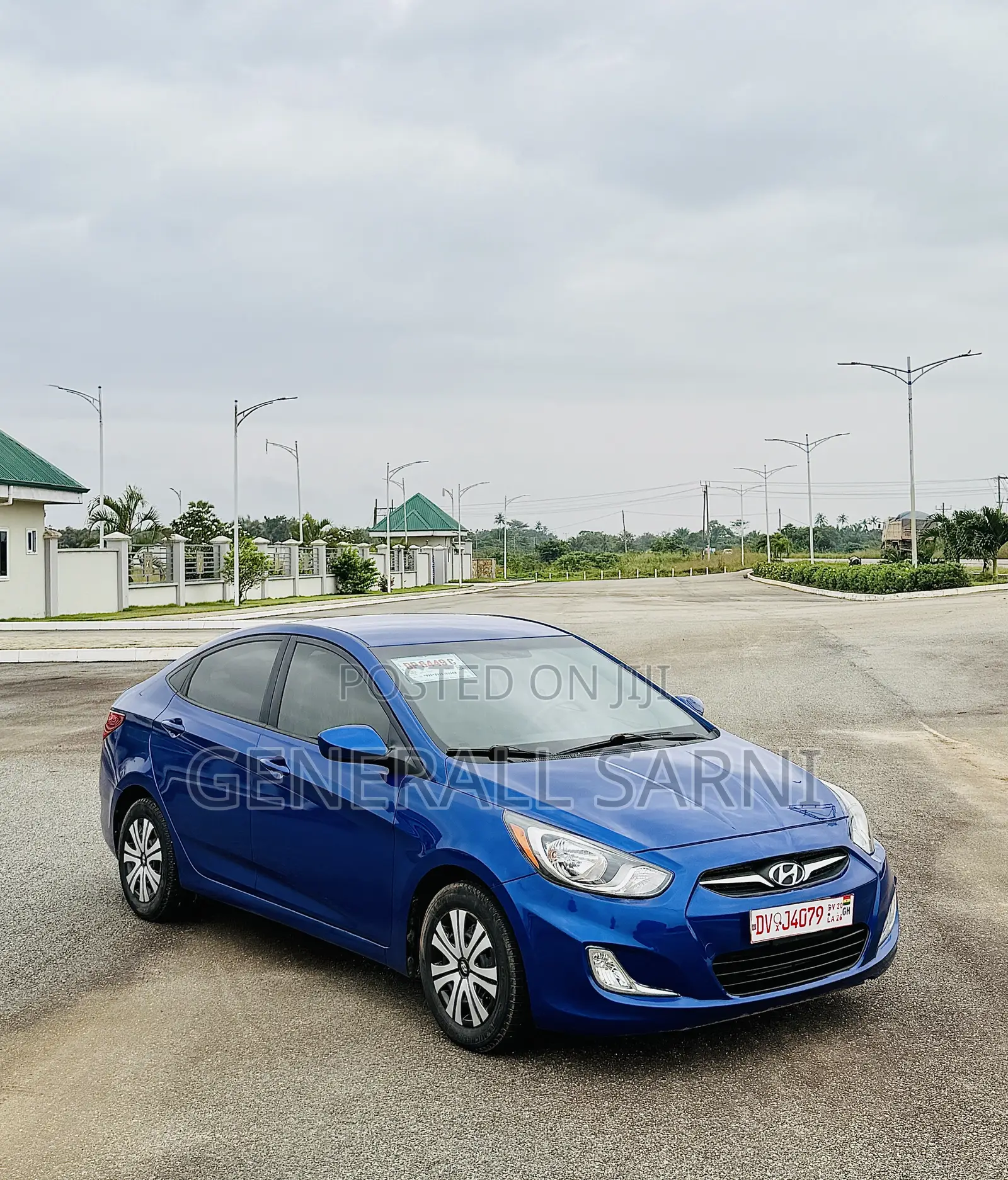 Hyundai Accent 2013 Blue