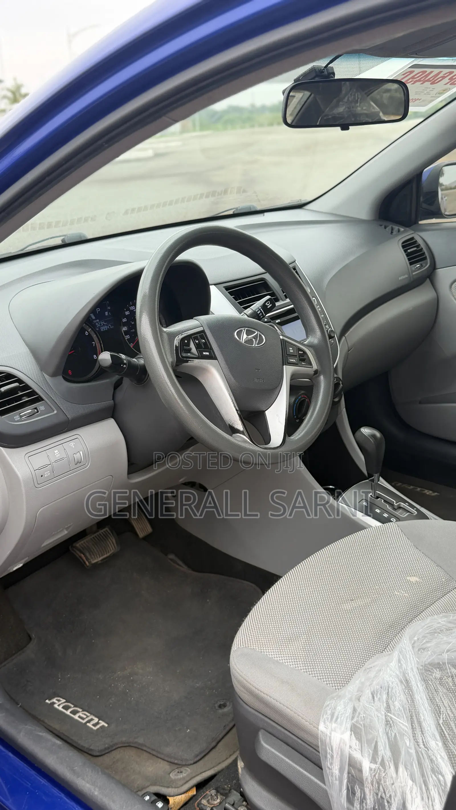 Hyundai Accent 2013 Blue