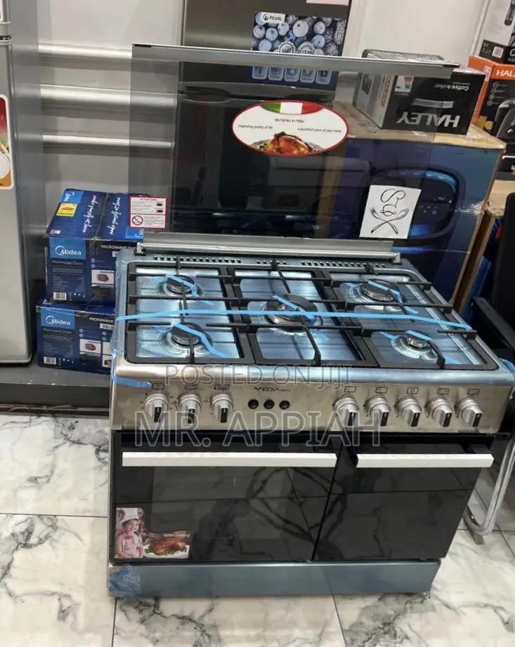 Order Classic Mediatech 5 Gas Burner Oven and Grill Auto Rotisserie