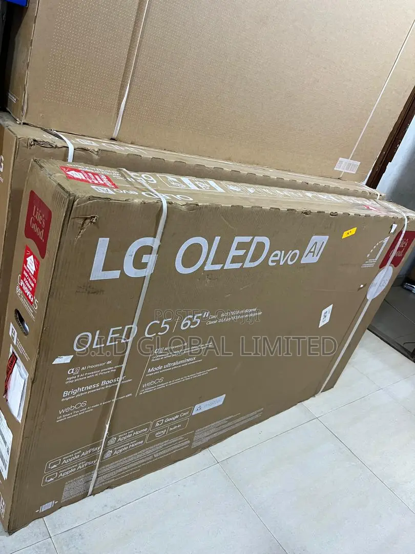 LG 65-Inches OLED65C5PUA With Α9 Gen8 Processor