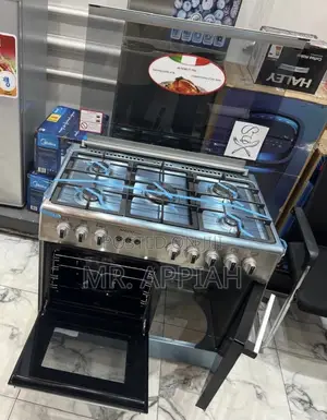 Efficient Classic Mediatech 5 Gas Burner Rotisserie Silver(Oven)