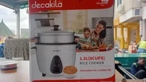 Decakila 1.5L Rice Cooker With Measuring Cup Spoon