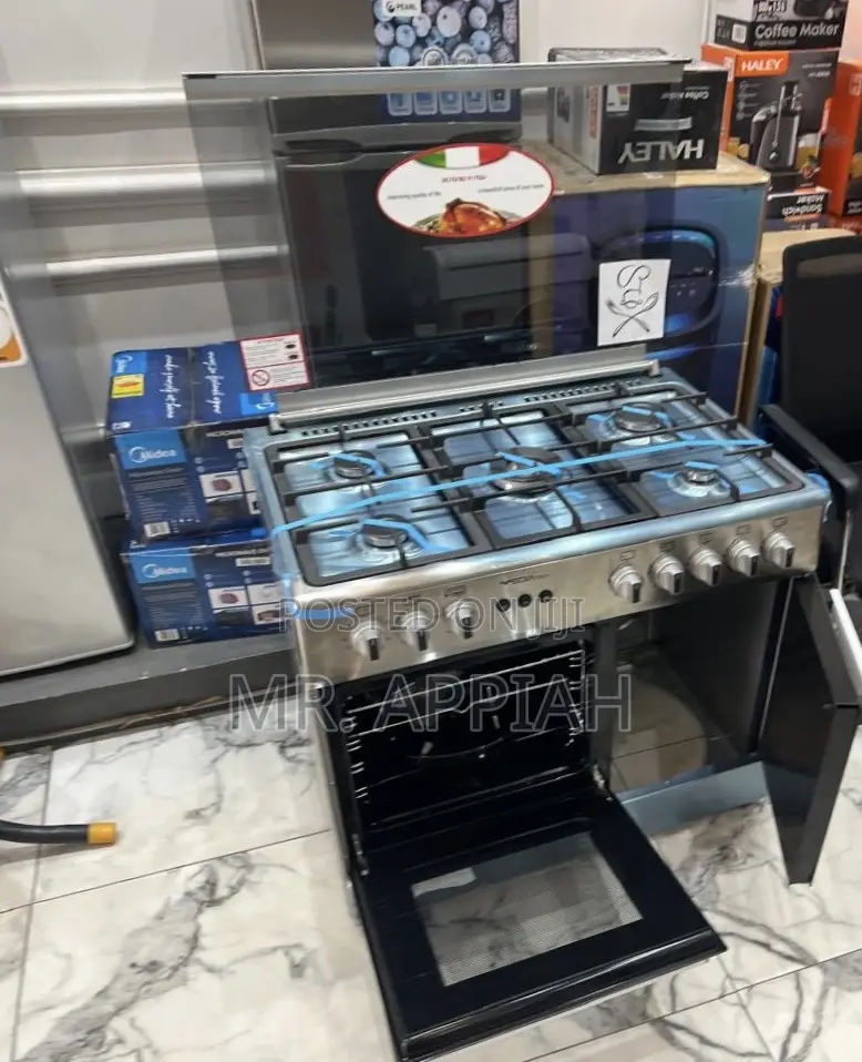 Check Out Classic Mediatech 5 Burner Rotisserie Silver(Oven Grill)