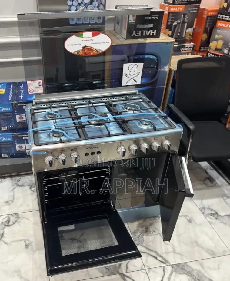 Check Out Classic Mediatech 5 Burner Rotisserie Silver(Oven Grill)
