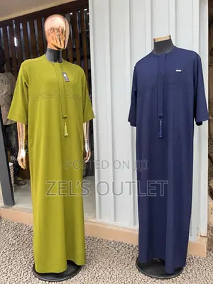 Luxury Men’s Kaftan With Horizontal Pintuck Pleats