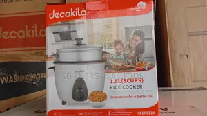 Decakila 1.5L Multi-Purpose Rice Cooker for Perfect Meals