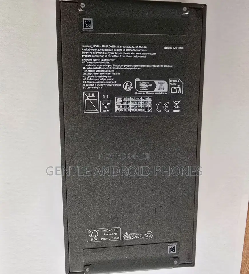 New Samsung Galaxy S26 Ultra 5G 1 TB Blue