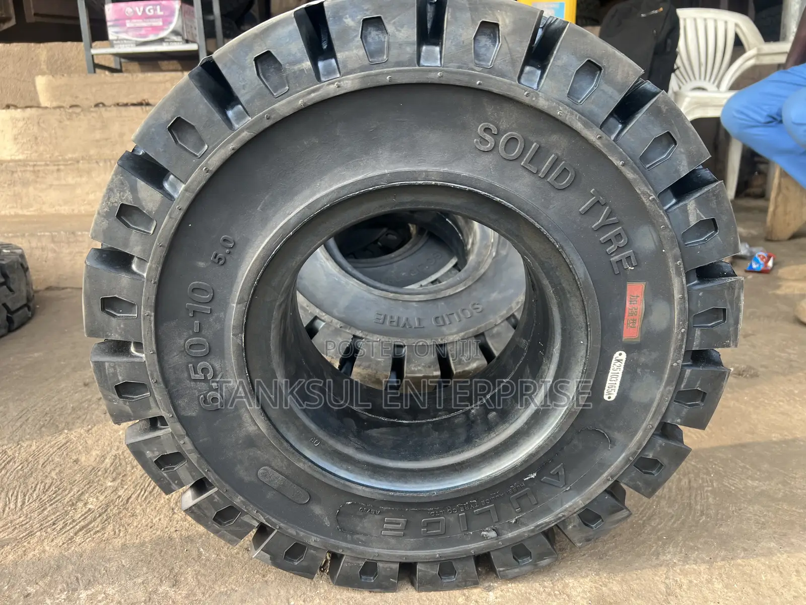Aulice 6.50-10 Solid Tyre