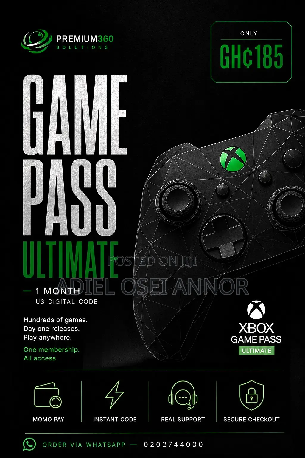 XBOX Game Pass Ultimate (28% OFF)