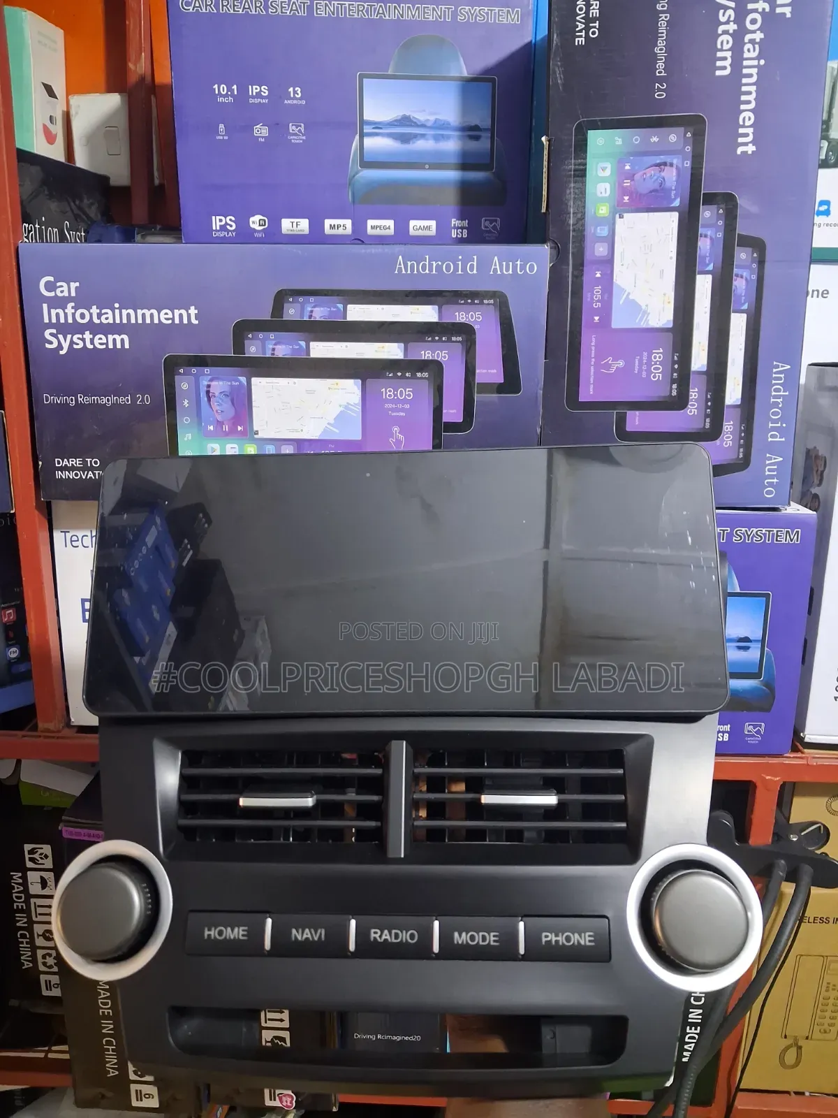 Toyota Highlander Car Android Radio Multimedia Player DVD