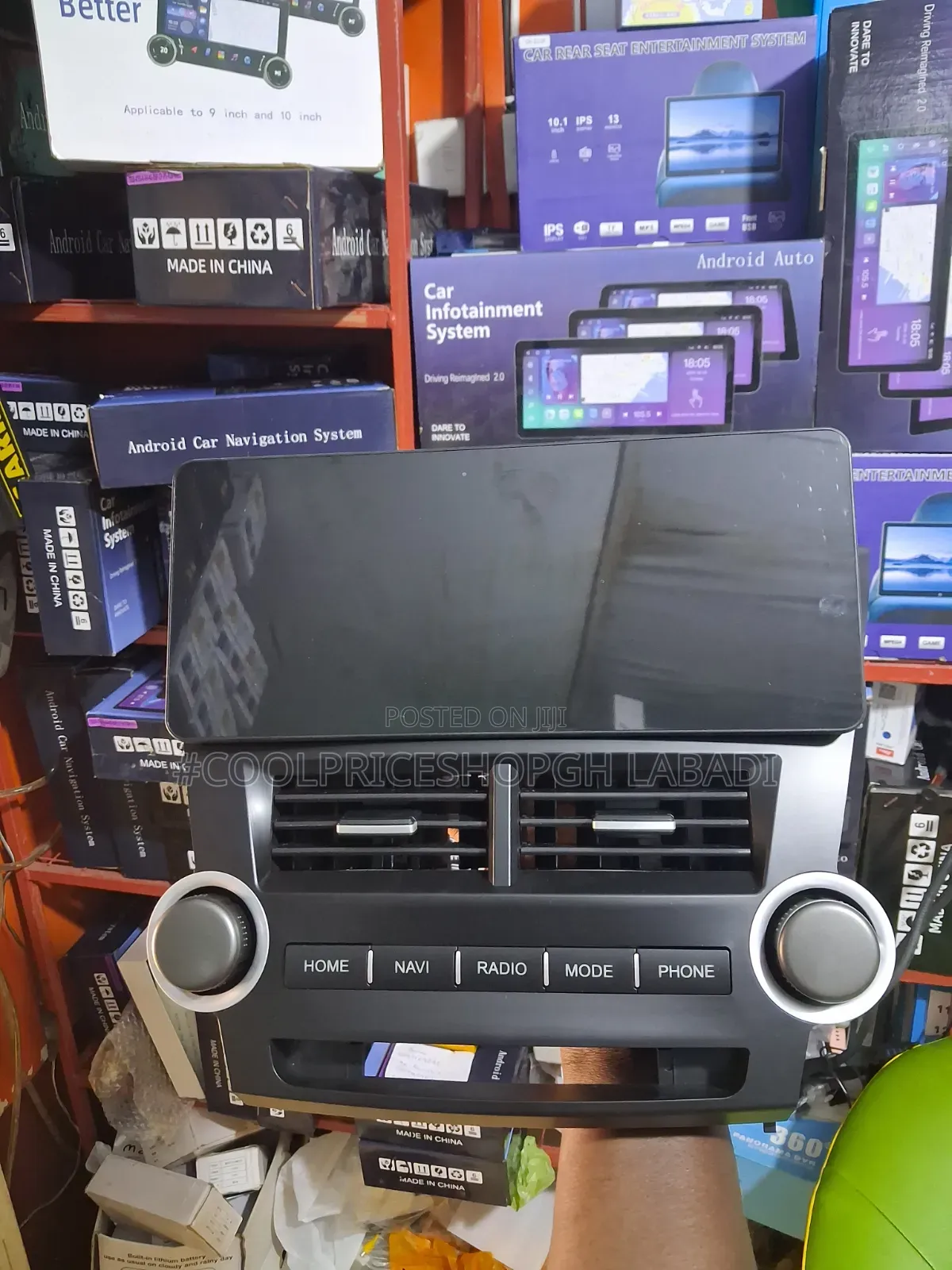 Toyota Highlander Car Android Radio Multimedia Player DVD