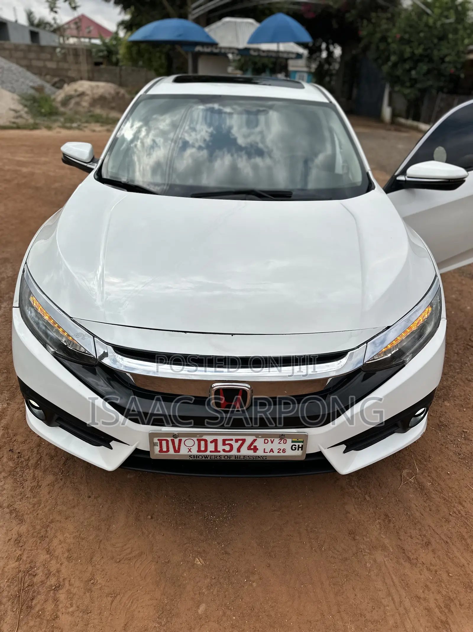 Honda Civic Touring 2dr Coupe (1.5L 4cyl) 2016 White