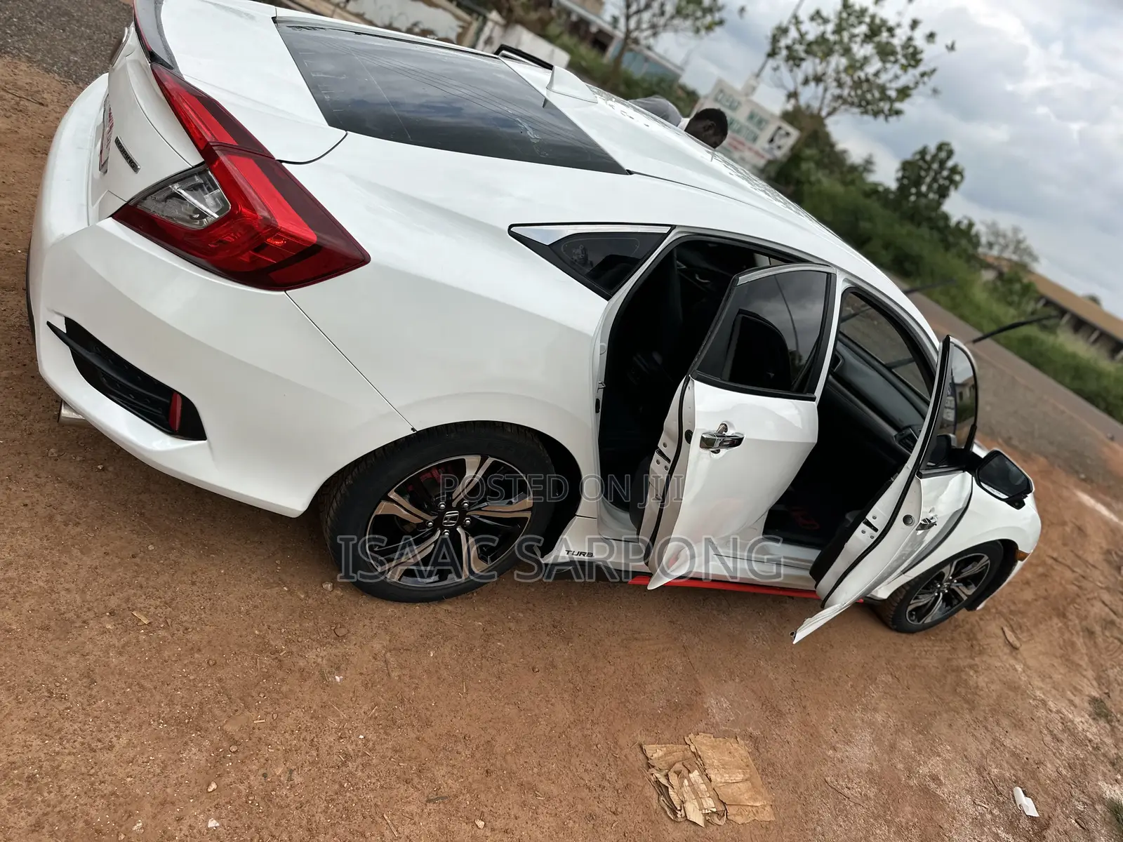 Honda Civic Touring 2dr Coupe (1.5L 4cyl) 2016 White