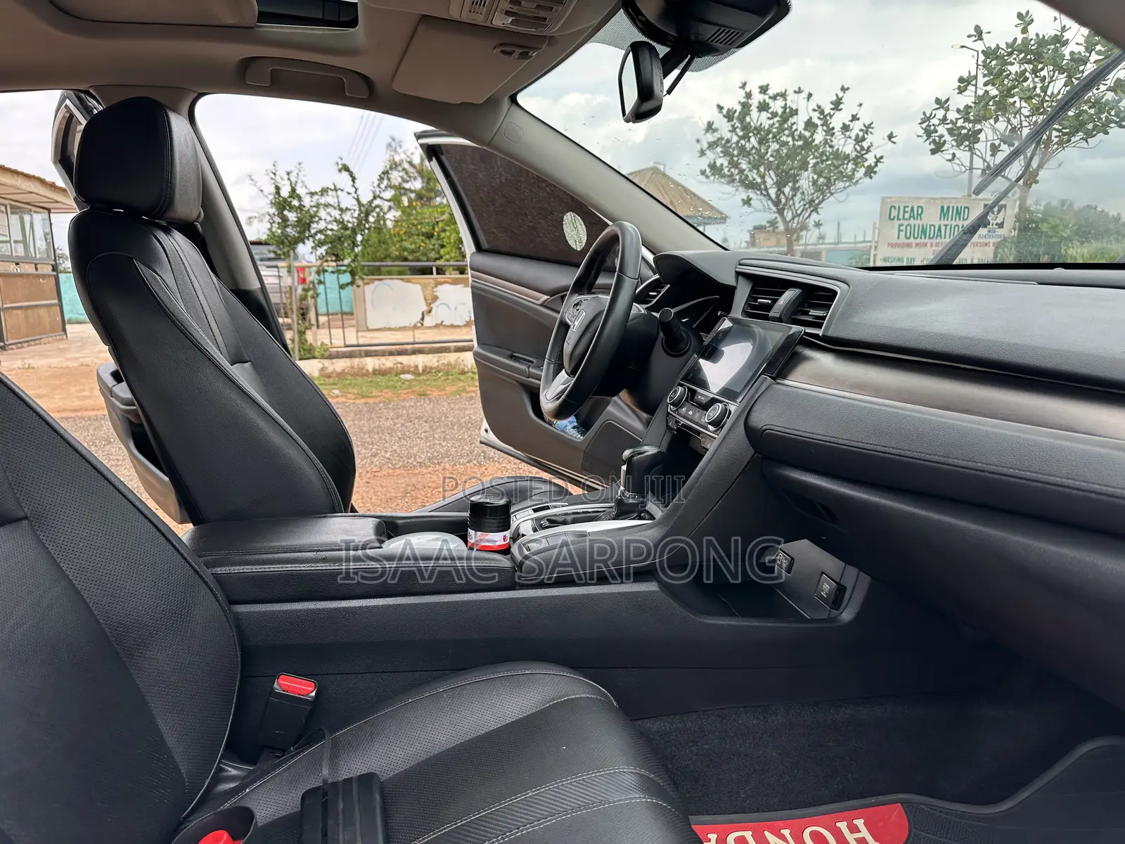 Honda Civic Touring 2dr Coupe (1.5L 4cyl) 2016 White