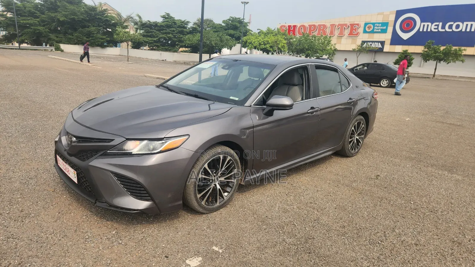 Toyota Camry SE (2.5L 4cyl 8A) 2019 Gray