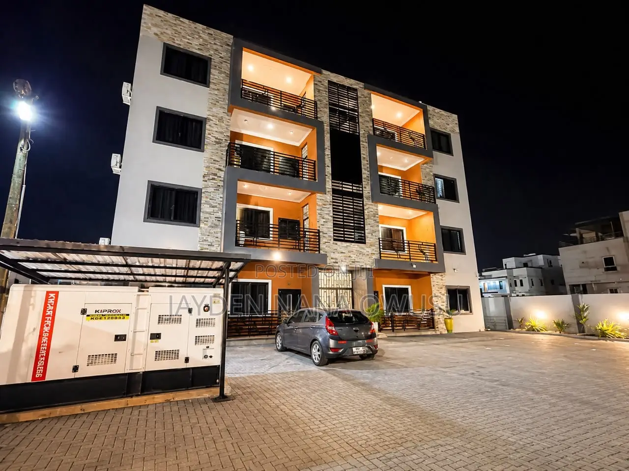 Furnished 2bdrm Apartment in Emef Estate, Sakumono for rent