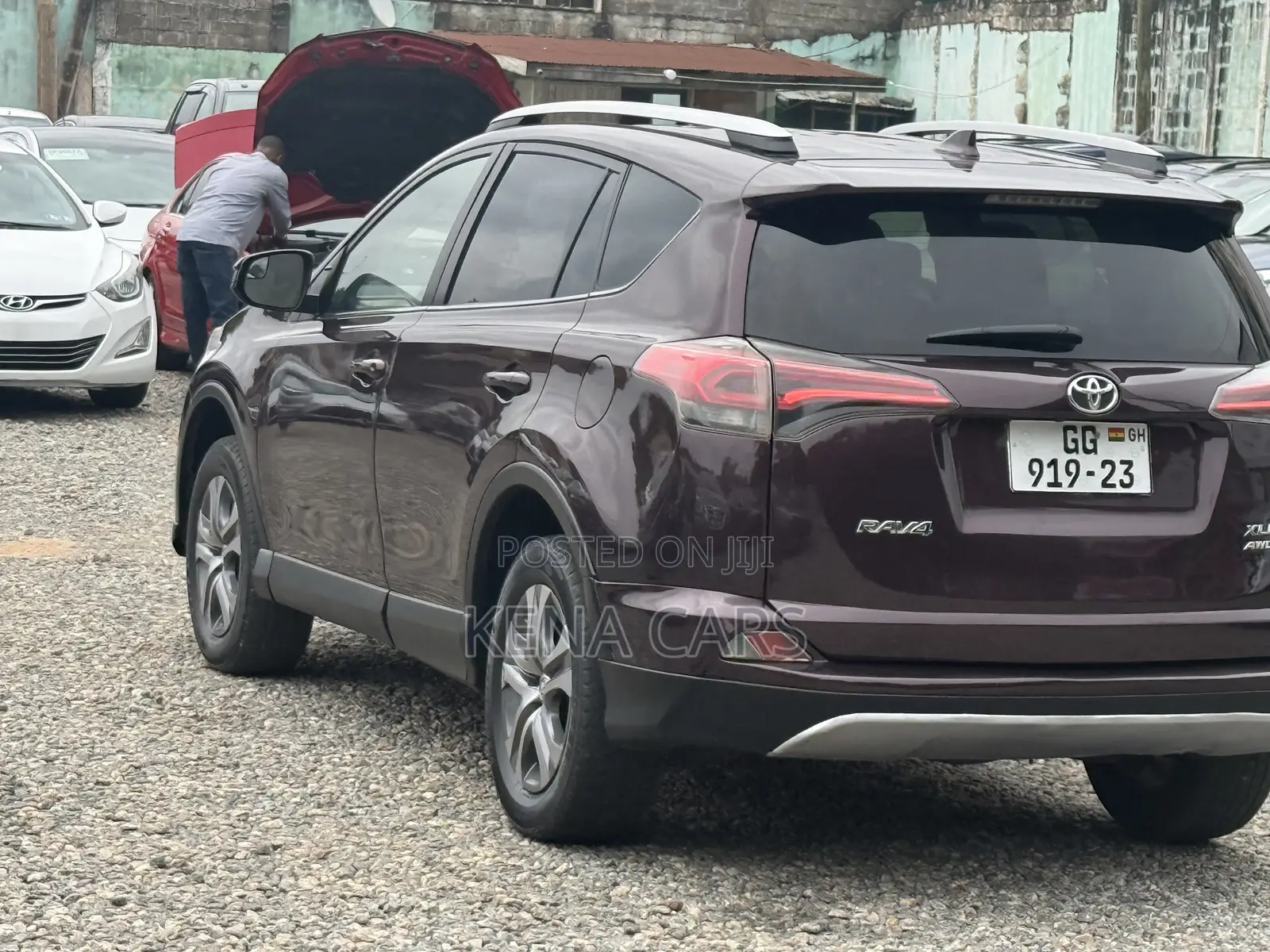 Toyota RAV4 LE AWD (2.5L 4cyl 6A) 2016 Burgundy