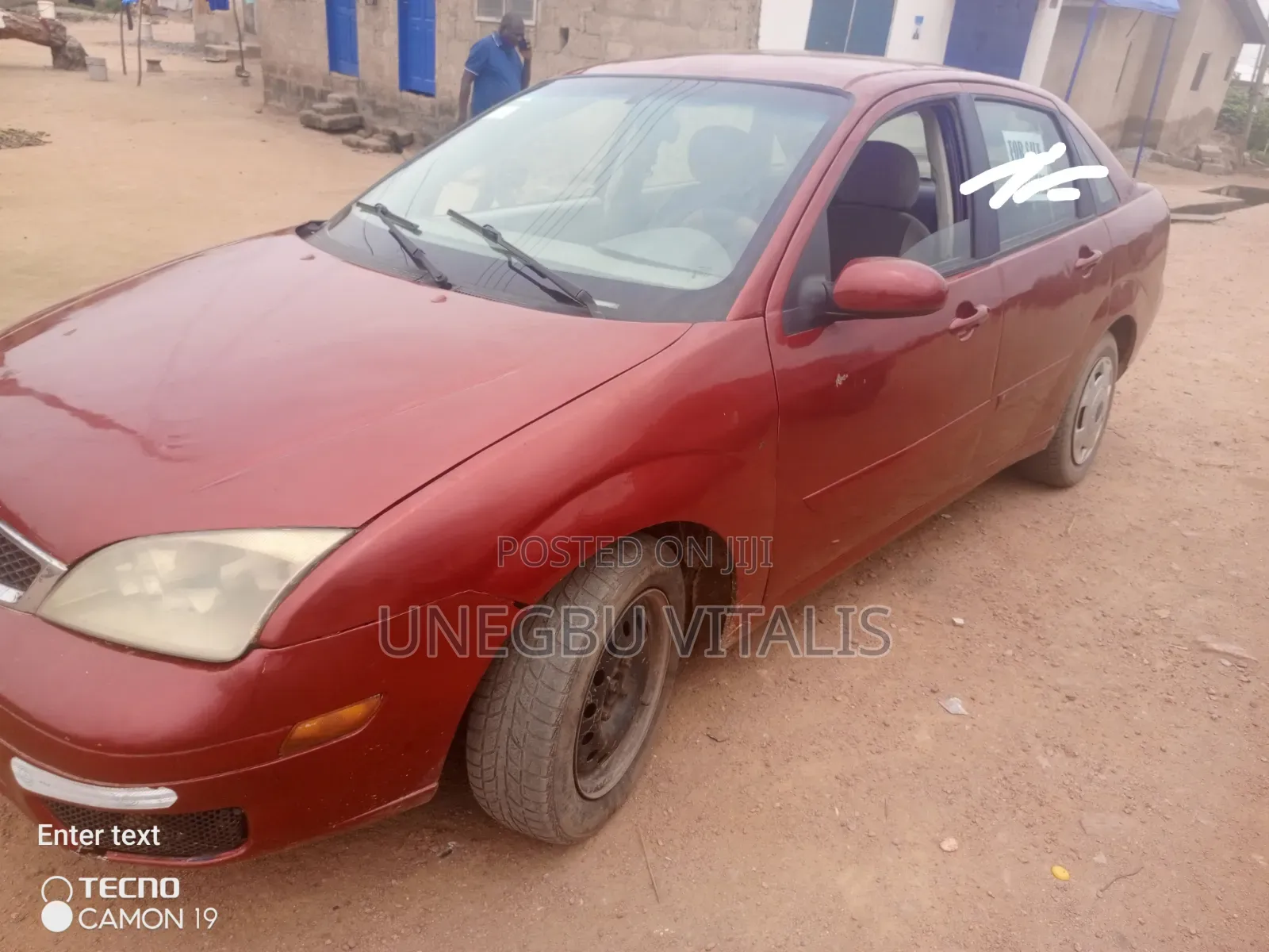 Ford Focus 1.6 Ambiente Automatic 2007 Red