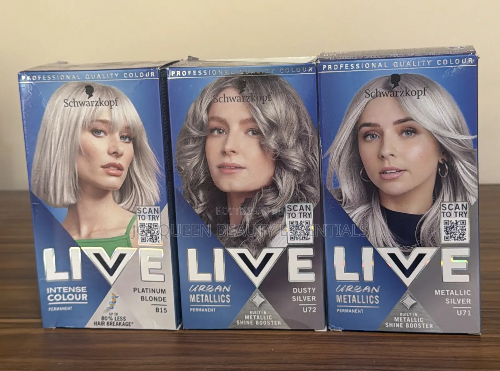 LIVE Permanent Intense Silver Color