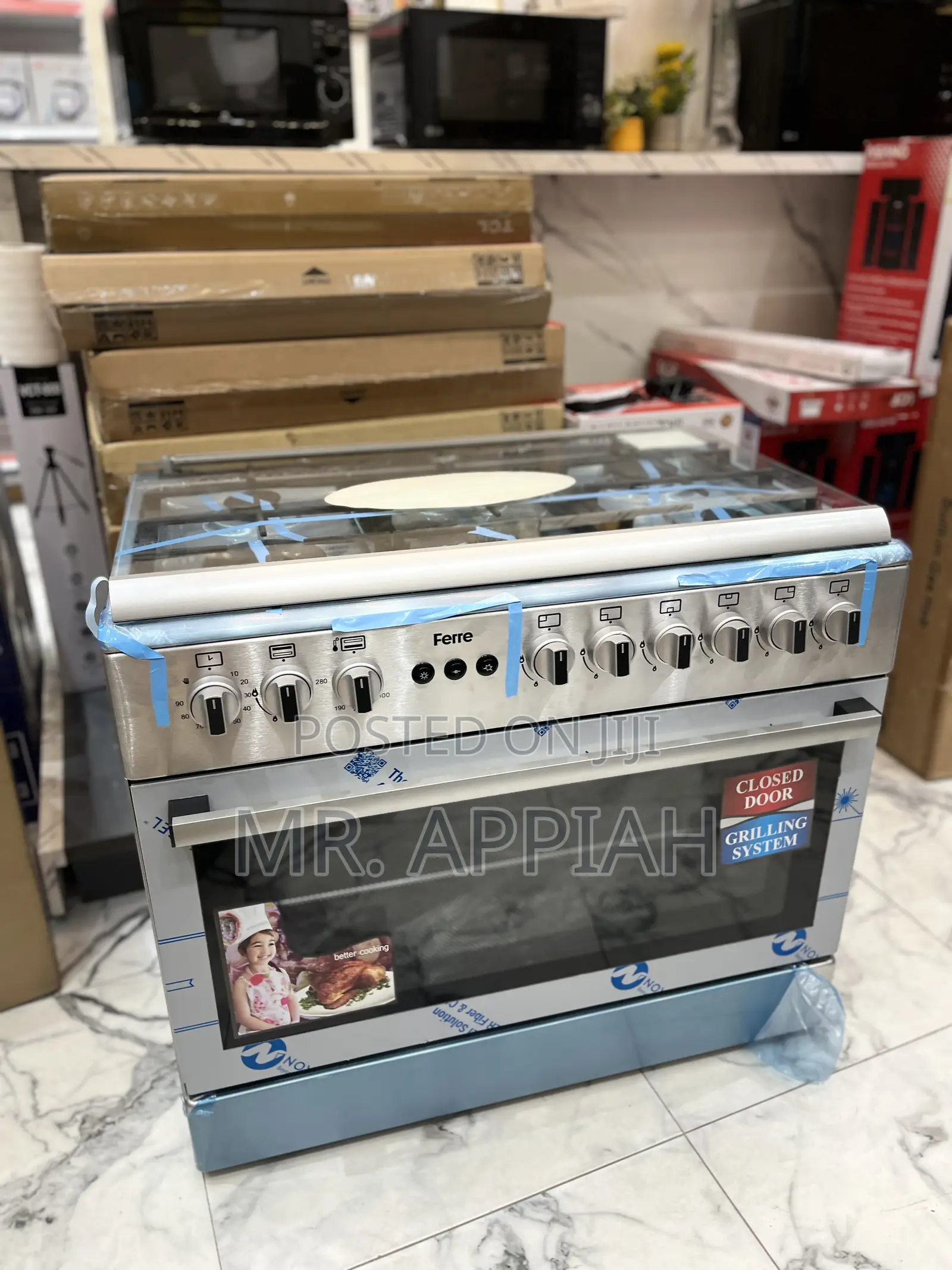 Purchase Classic Ferre 4 Gas + 2 Electric Cooker(Auto Rotisserie)