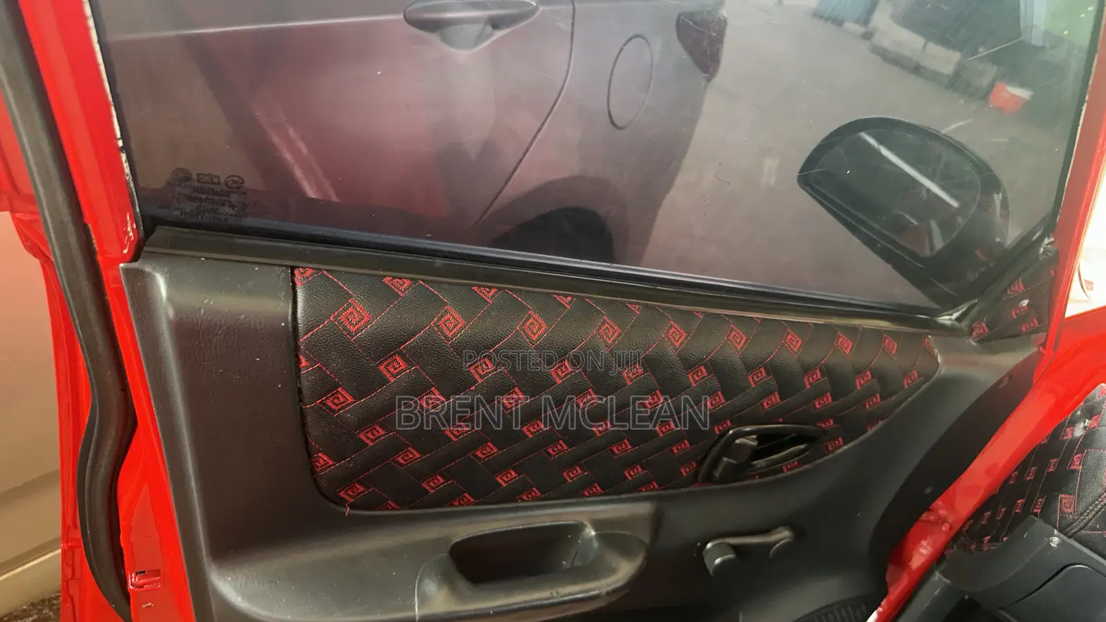 Hyundai Accent 2005 Red