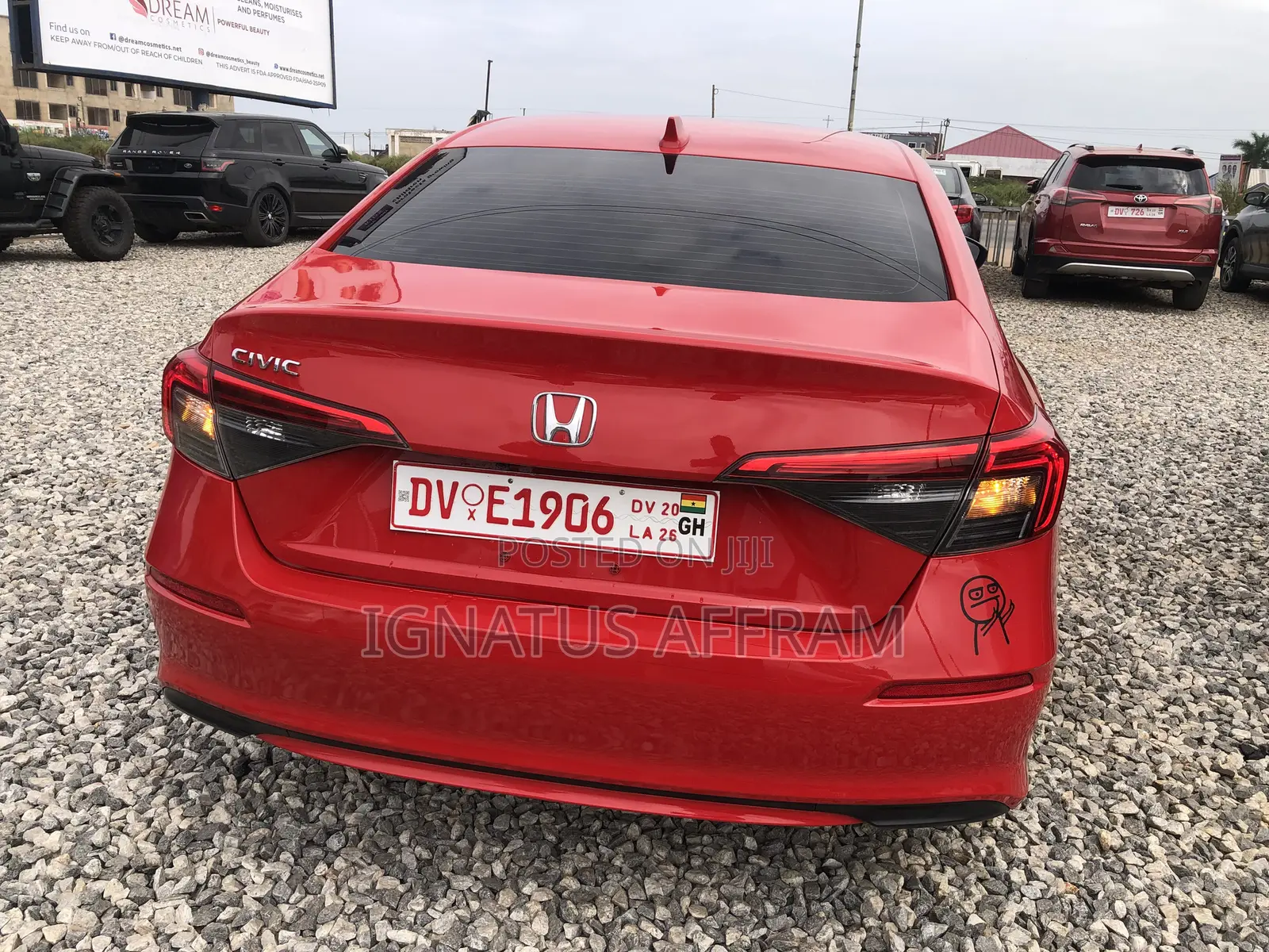 Honda Civic EX CVT 2023 Red