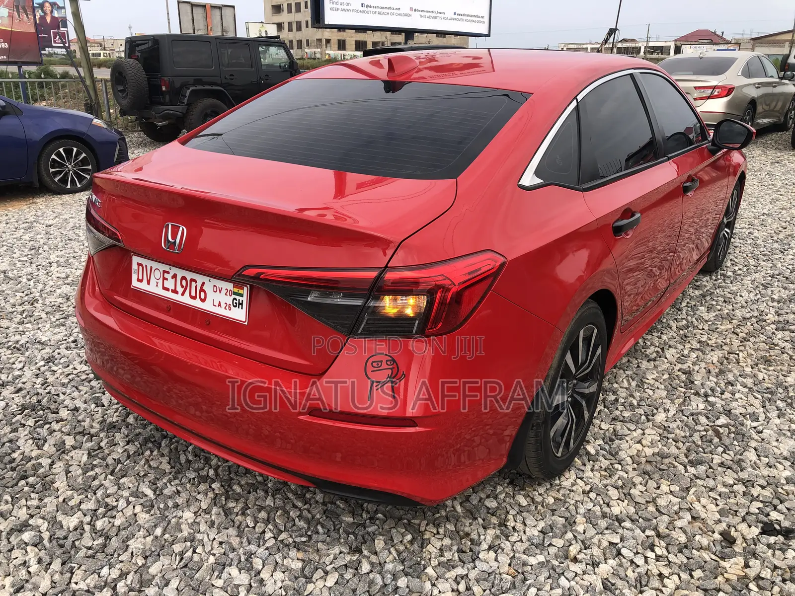 Honda Civic EX CVT 2023 Red