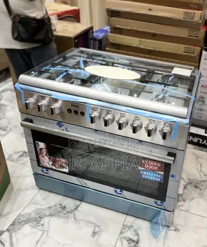 Buy Authentic Ferre 4 Gas + 2 Electric Burner(Auto Rotisserie)Gray.
