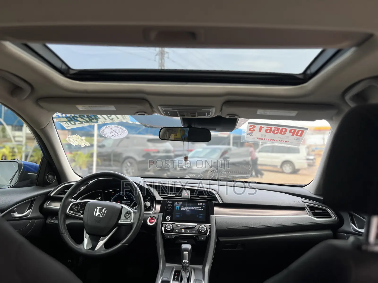 Honda Civic EX Sedan 2019 Blue