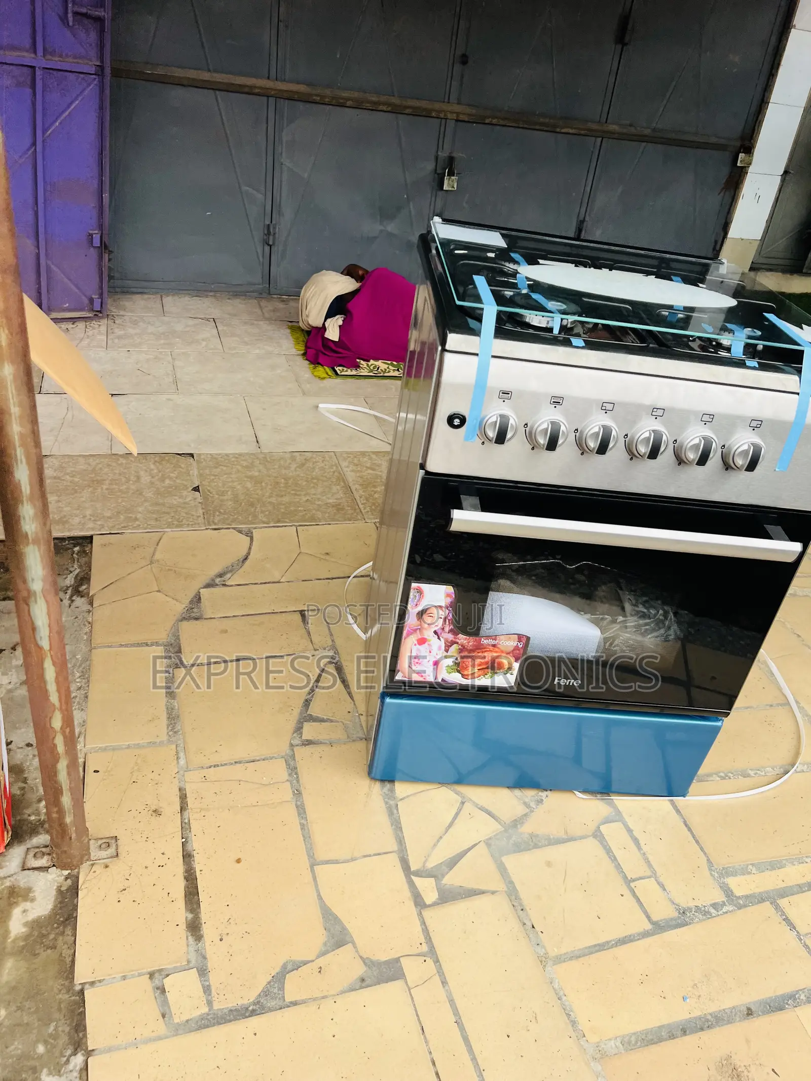 Ultra Modern 4burner 60/60 Oven Ferre New Line