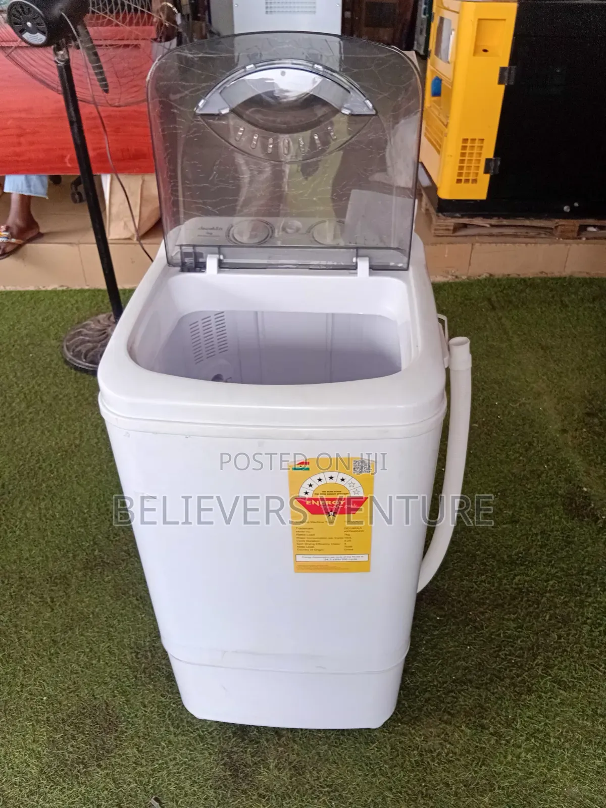 Decakila High-Performance Washing Machine – Low 7kg