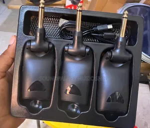 A9 Wireless Guitar System That Includes a Transmitter and a Receiver.
