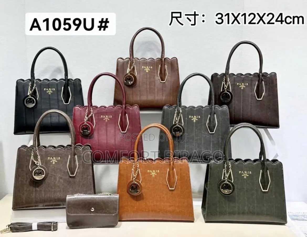 Ladies Handbags With Purse Available