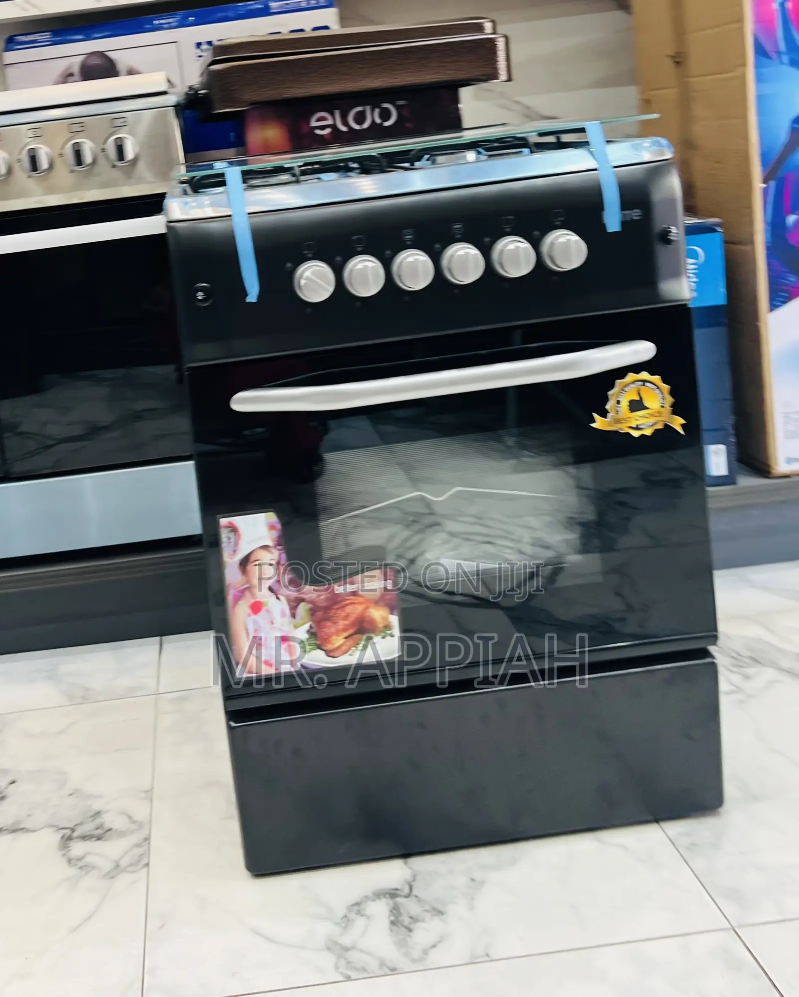Buy Classic Ferre 60x60 New Slime 4 Gas Cooker(Black).