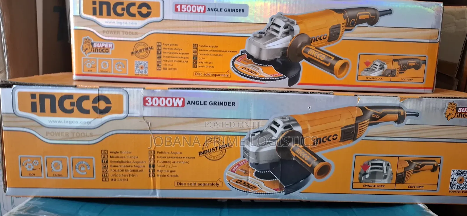 Ingco 3000w Angle Grinder