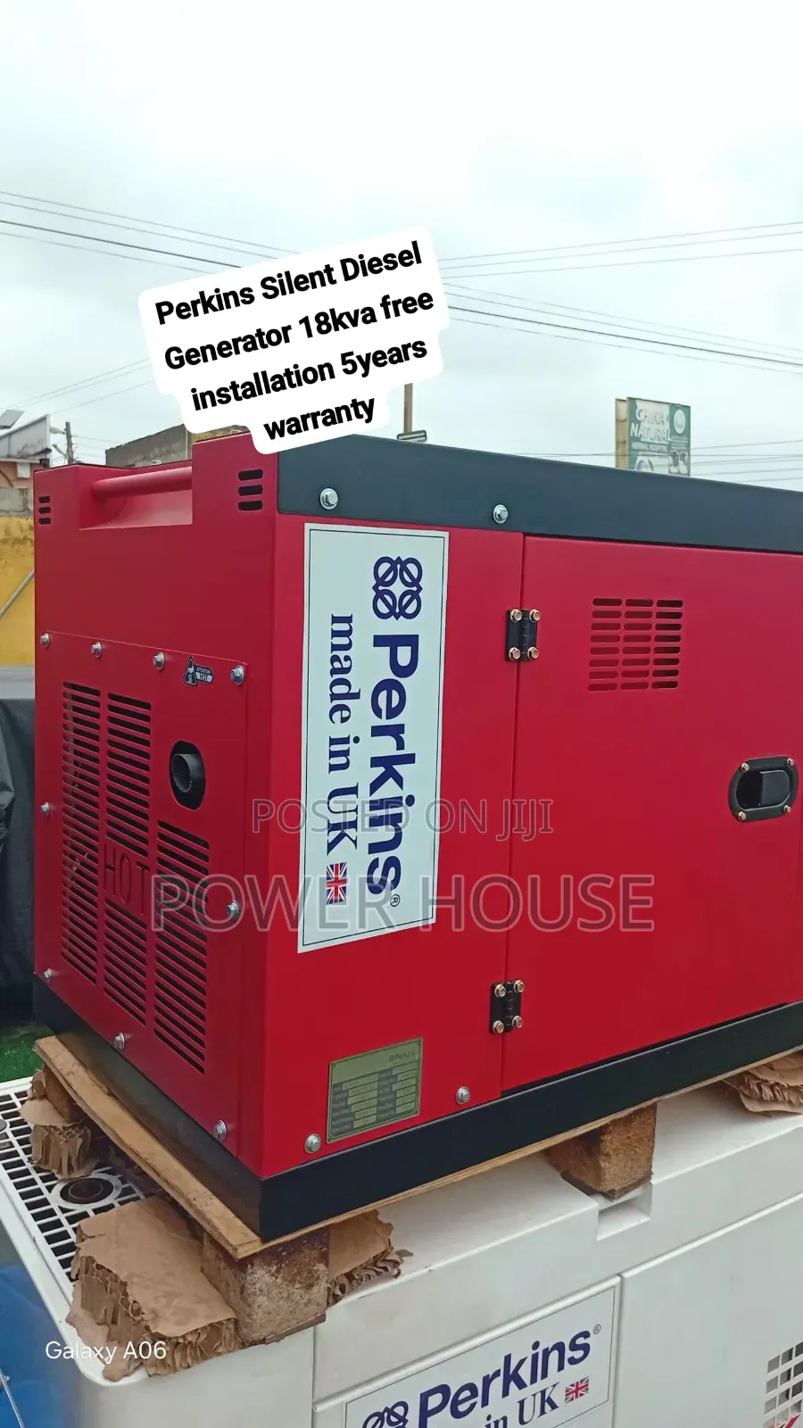 18kVA Diesel Heavy Duty Perkins 18kVA Silent Generator