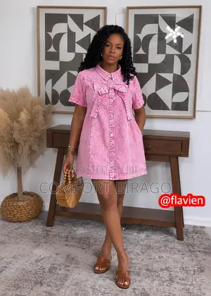 Classy Ladies Jeans Dress Available