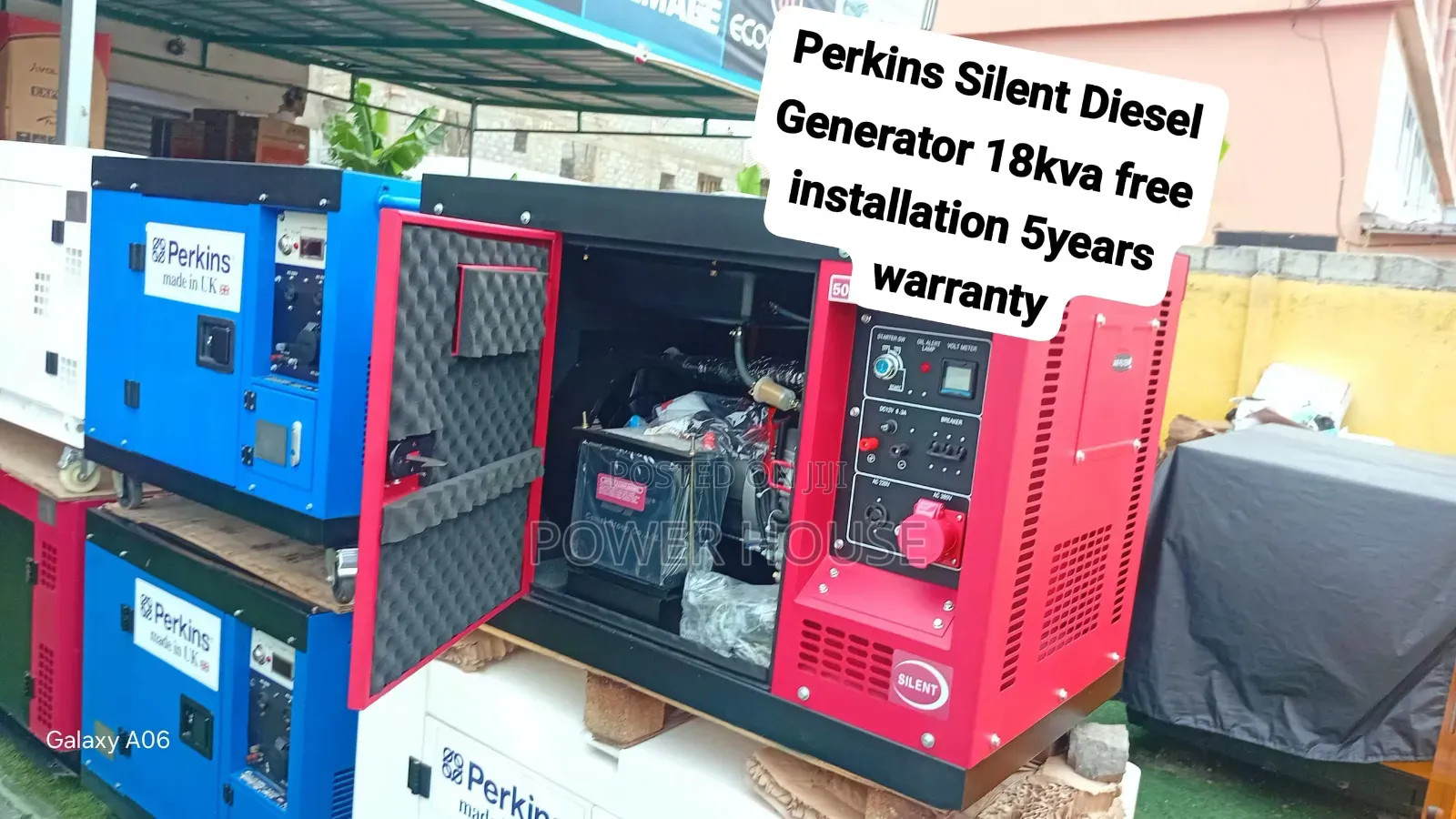 Powerful Perkins 18kVA Generator for Business Fuel Efficient Perkins