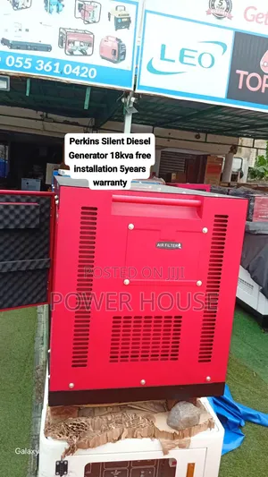 Powerful Perkins 18kVA Generator for Business Fuel Efficient Perkins