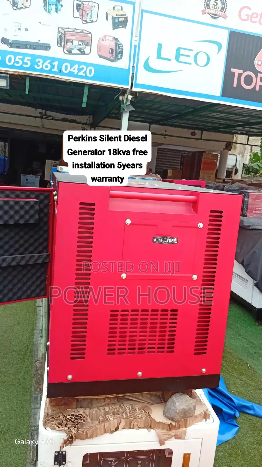 Powerful Perkins 18kVA Generator for Business Fuel Efficient Perkins