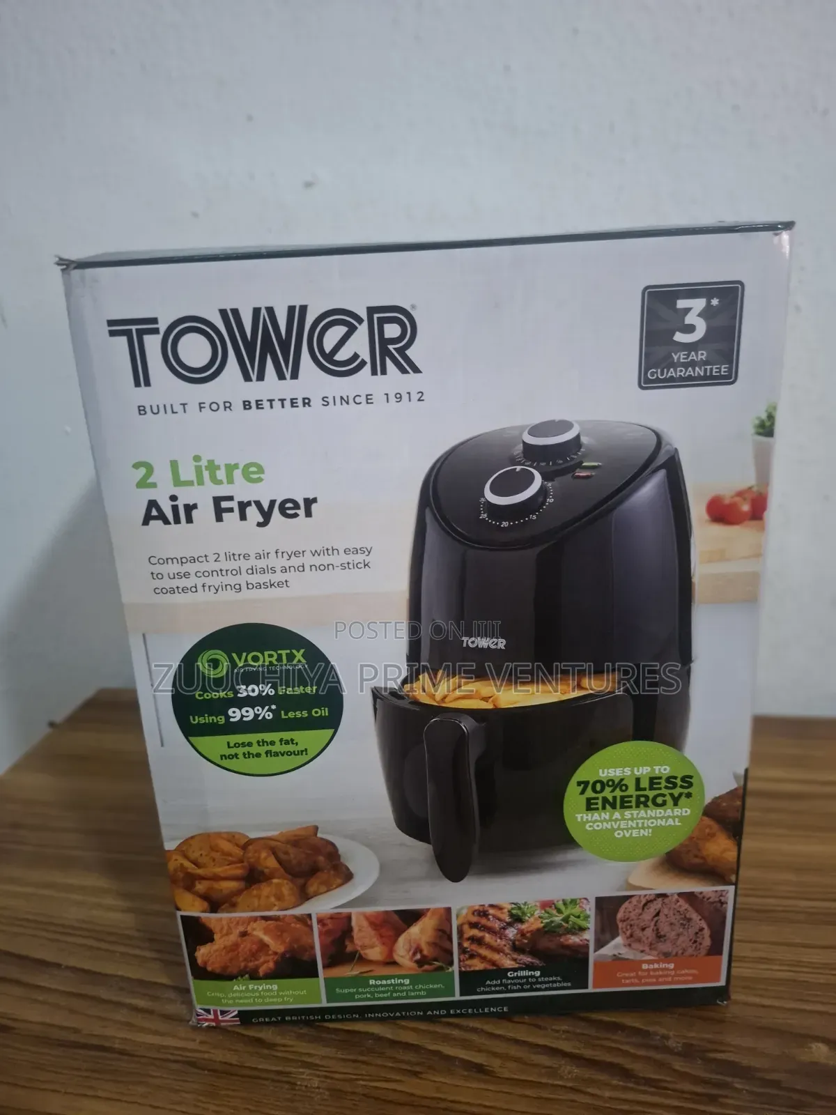 2. L Tower Air Fryer From Uk