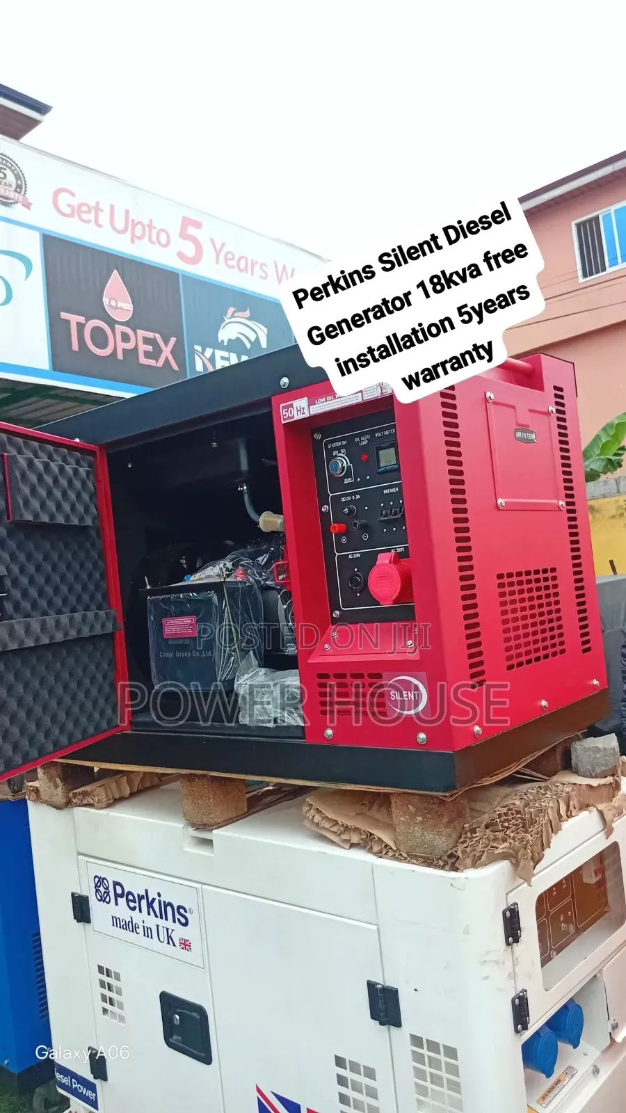 Powerful Perkins 18kVA Generator for Business
Fuel Efficient Perkins