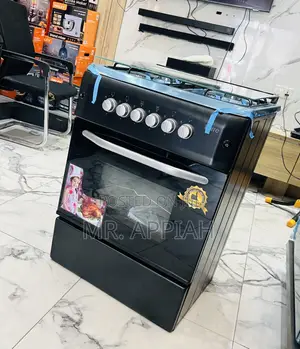 Lovely Design Ferre New Line 4 Gas Burner With Grill(Black) 