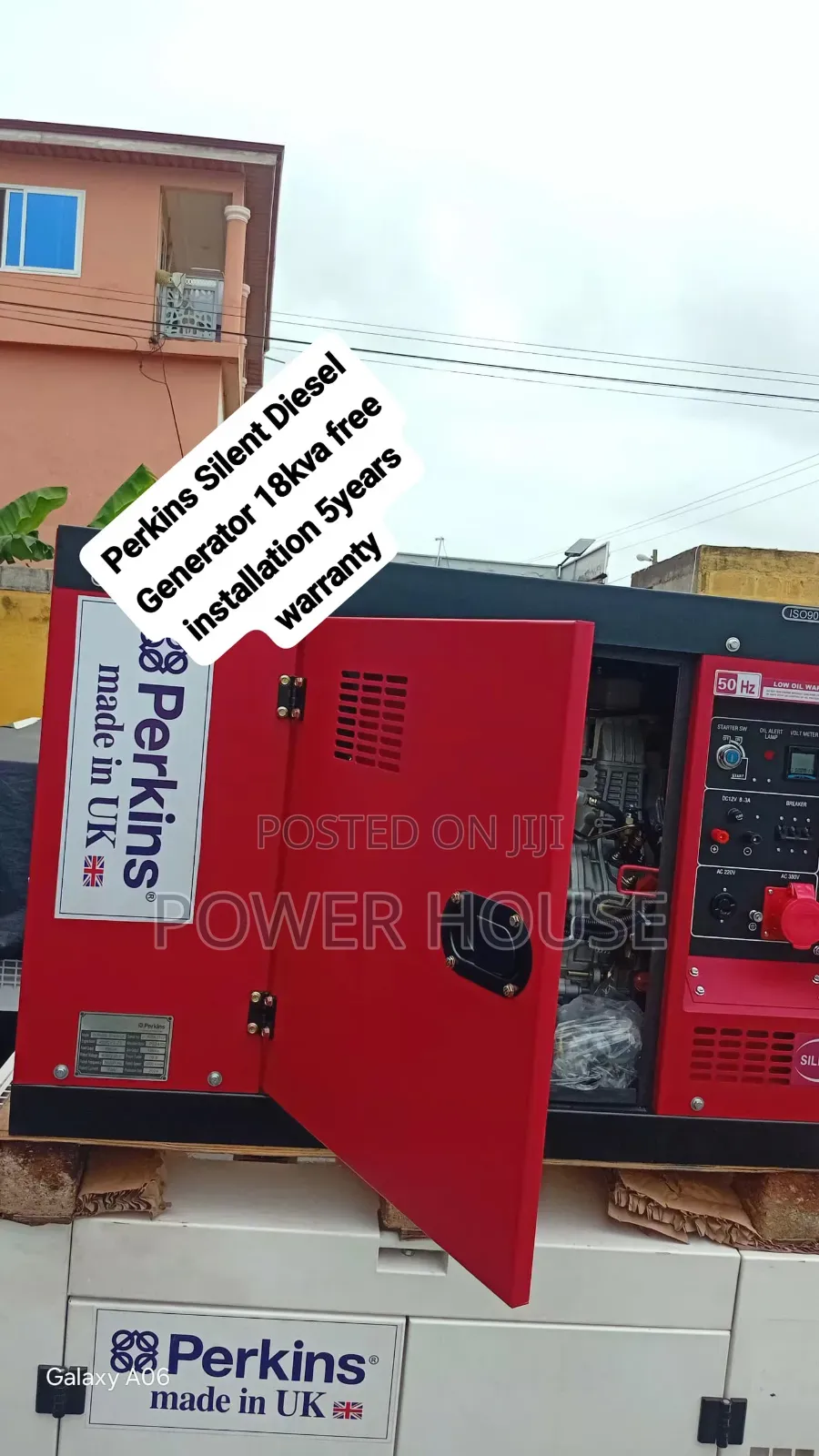 Brand New Perkins 18kVA Diesel Generator Ready to Work