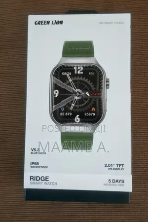 The Green Lion Ridge Smart Watch