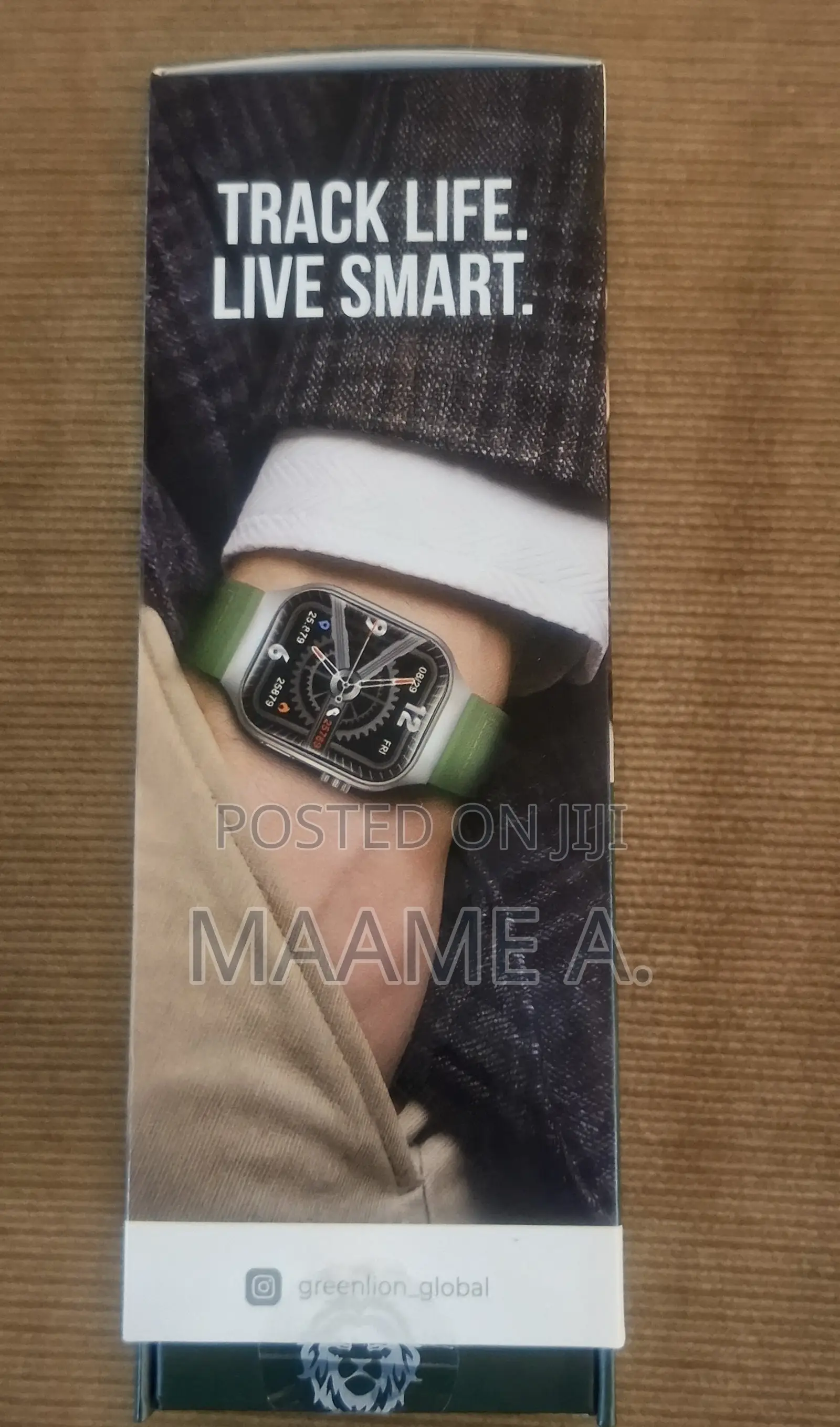 The Green Lion Ridge Smart Watch
