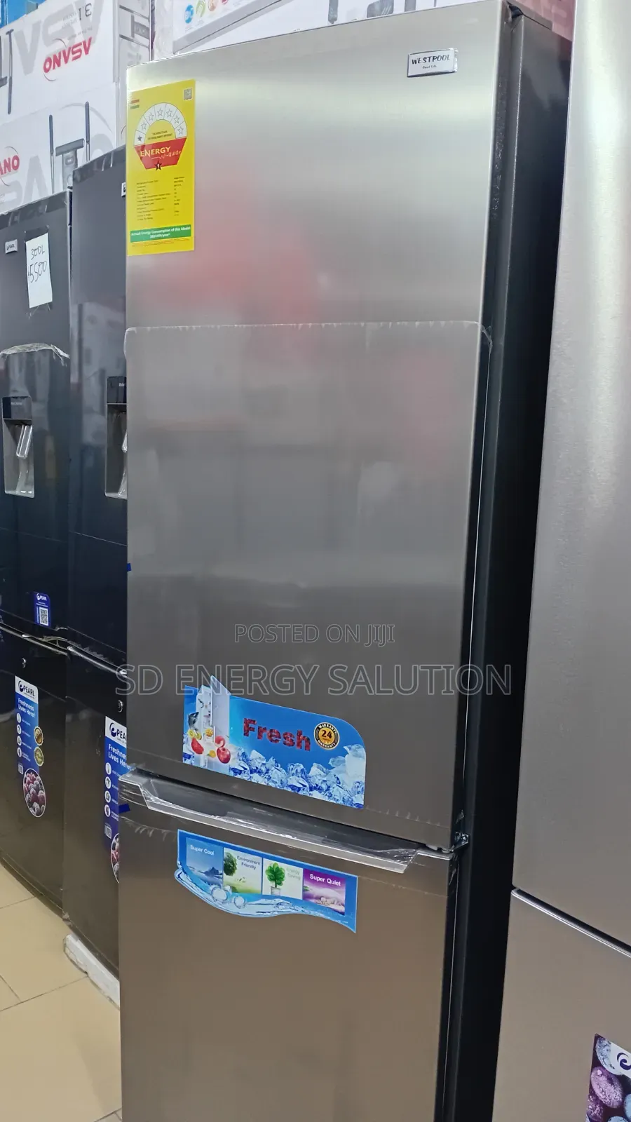Westpool 262L Fridge – Energy Efficient With Big Freezer