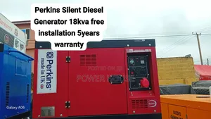 Quiet Perkins 18kVA Generator With High Performance