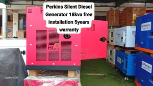 Quiet Perkins 18kVA Generator With High Performance