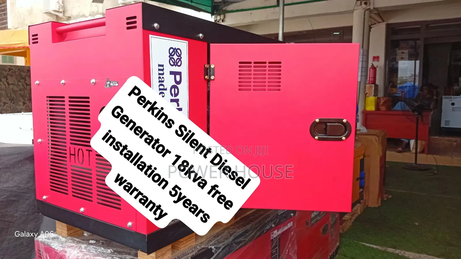 Heavy Load Perkins 18kVA Diesel Generator
Perkins